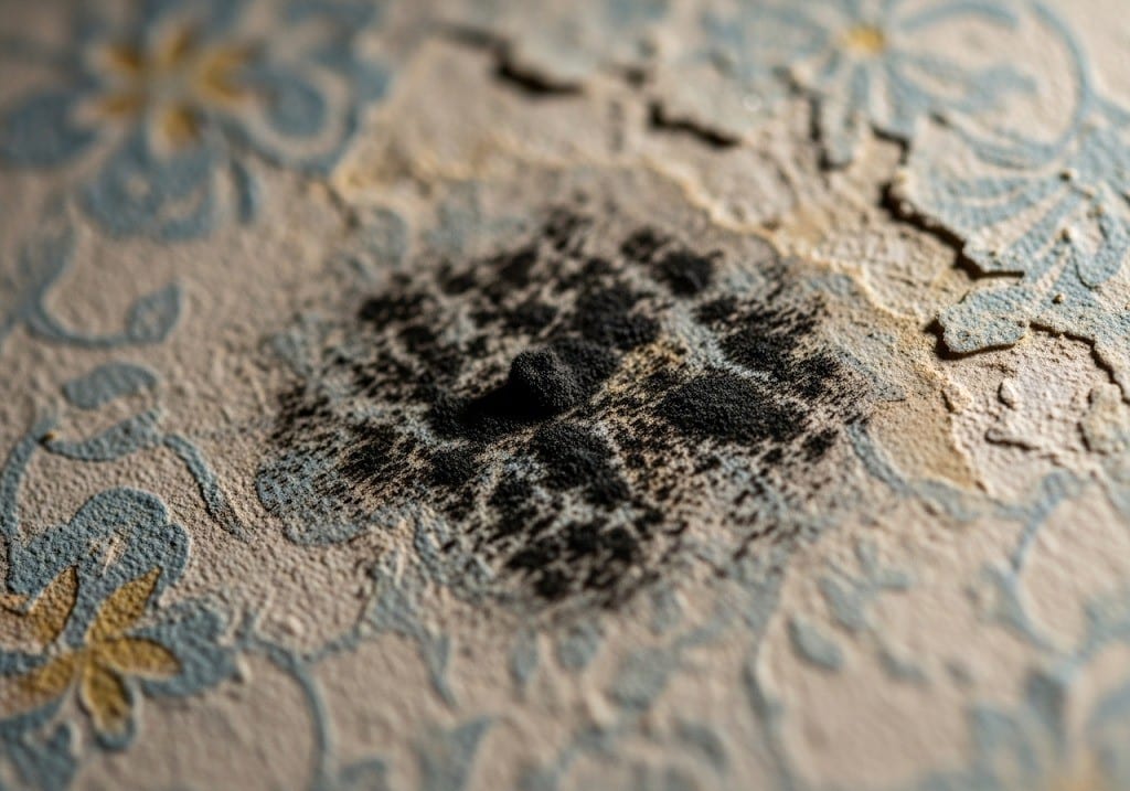 moldy wallpaper