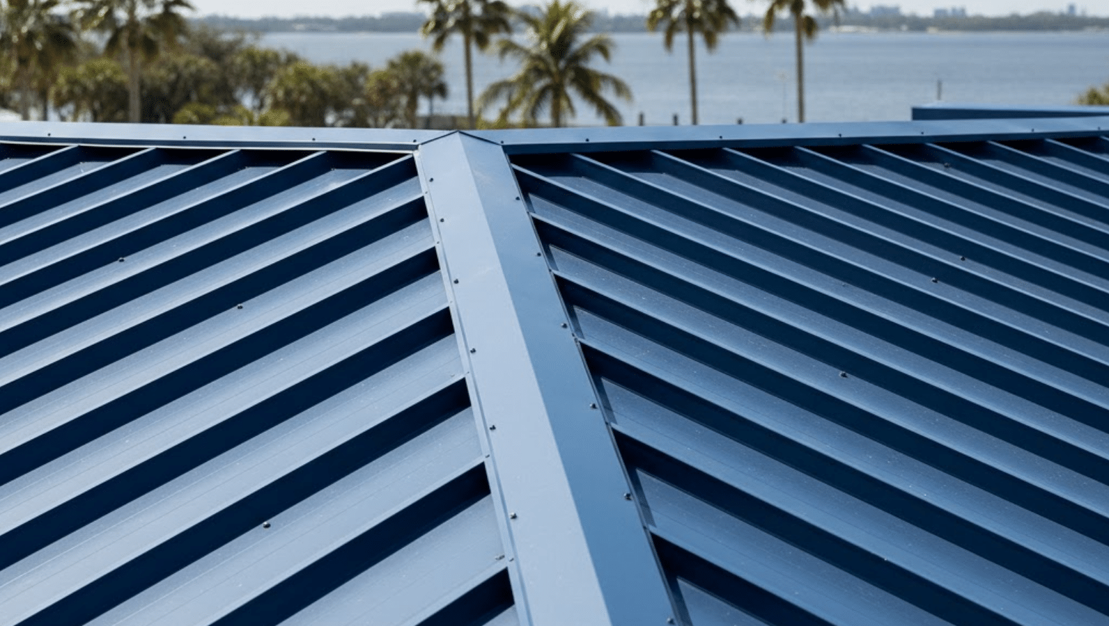 roof representing the work of a St. Petersburg Commercial Roofing Contractor