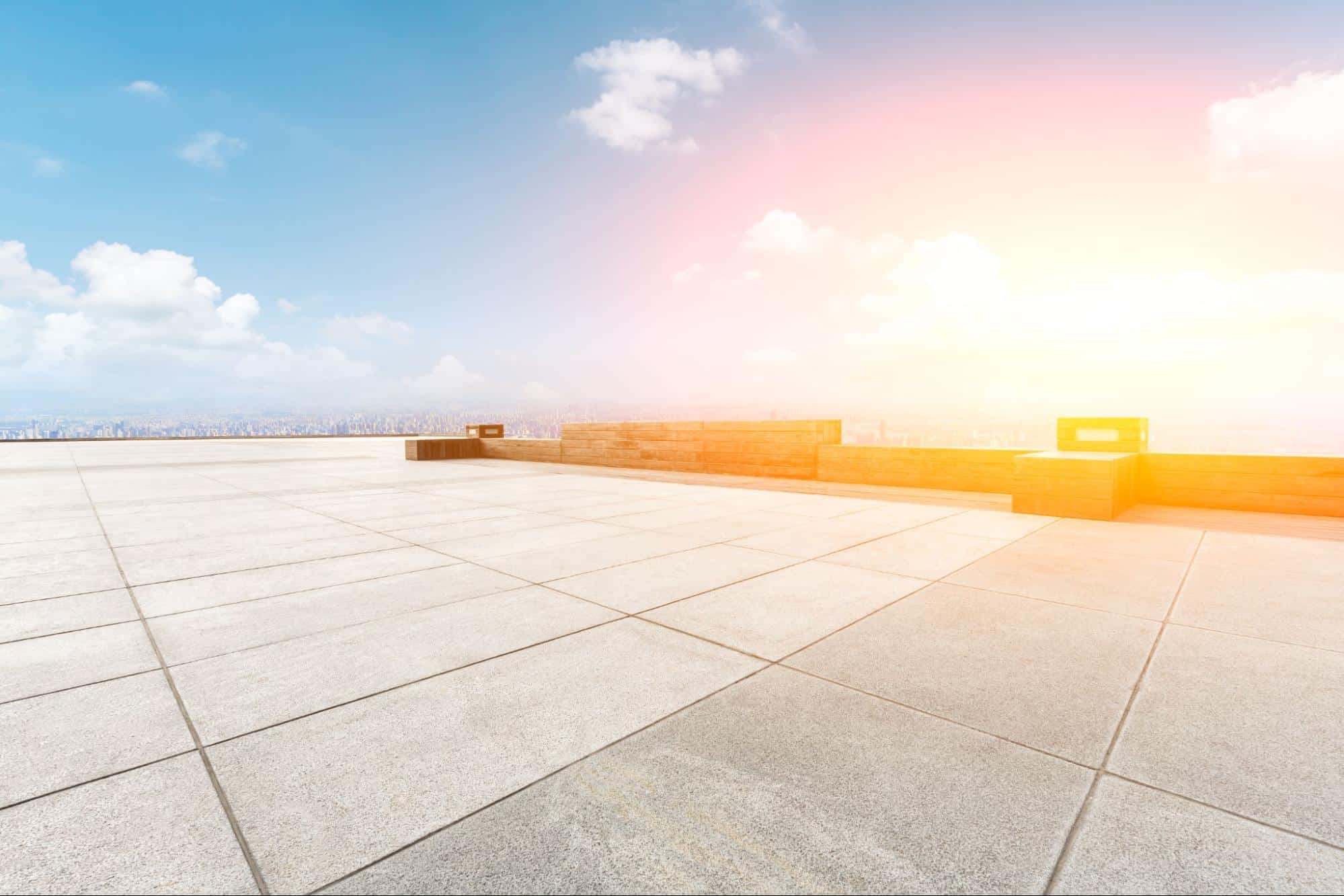 flat roof, representing the importance of flat roof repair and maintenance