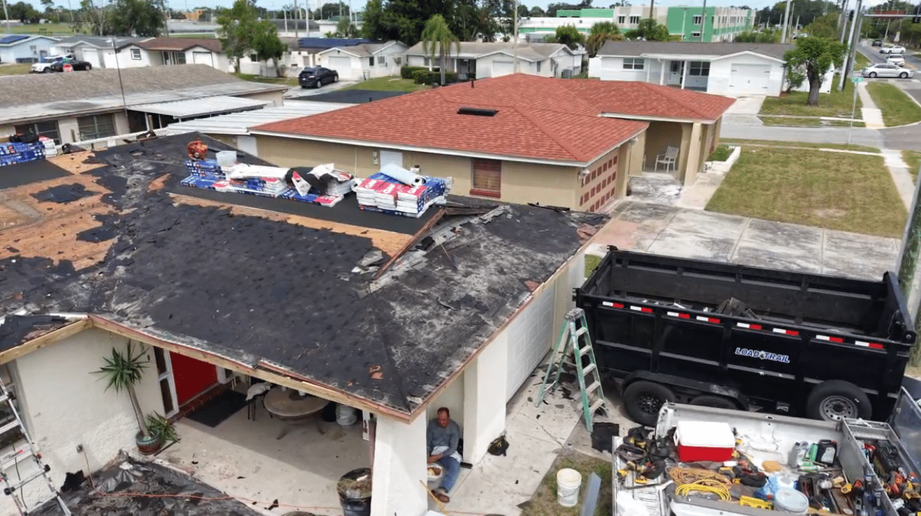Ready Nation Contractors team at work, showing the importance of an emergency roofer